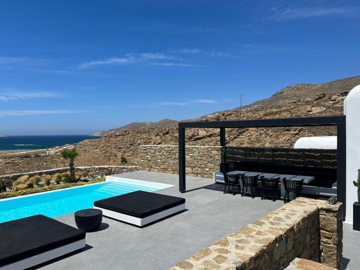 Black And White Ftelia - Mykonos Villa Mykonos Town