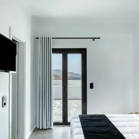 Black And White Villas Ftelia - Mykonos Mykonos Town Exterior foto