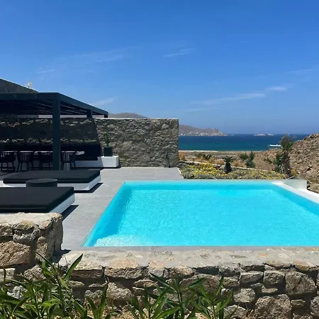 Black And White Villas Ftelia - Mykonos Mykonos Town Exterior foto