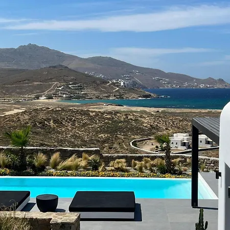 Black And White Villas Ftelia - Mykonos Mykonos Town Exterior foto