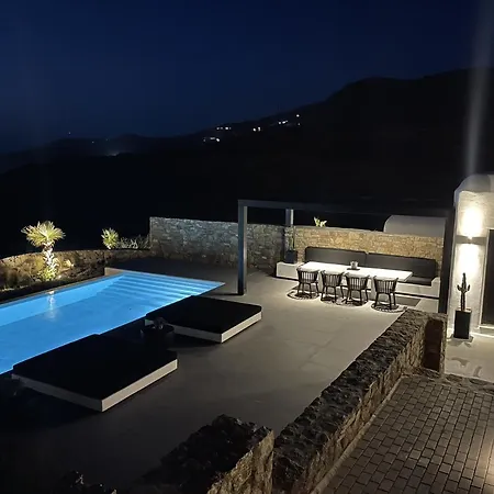 Black And White Villas Ftelia - Mykonos Mykonos Town Exterior foto